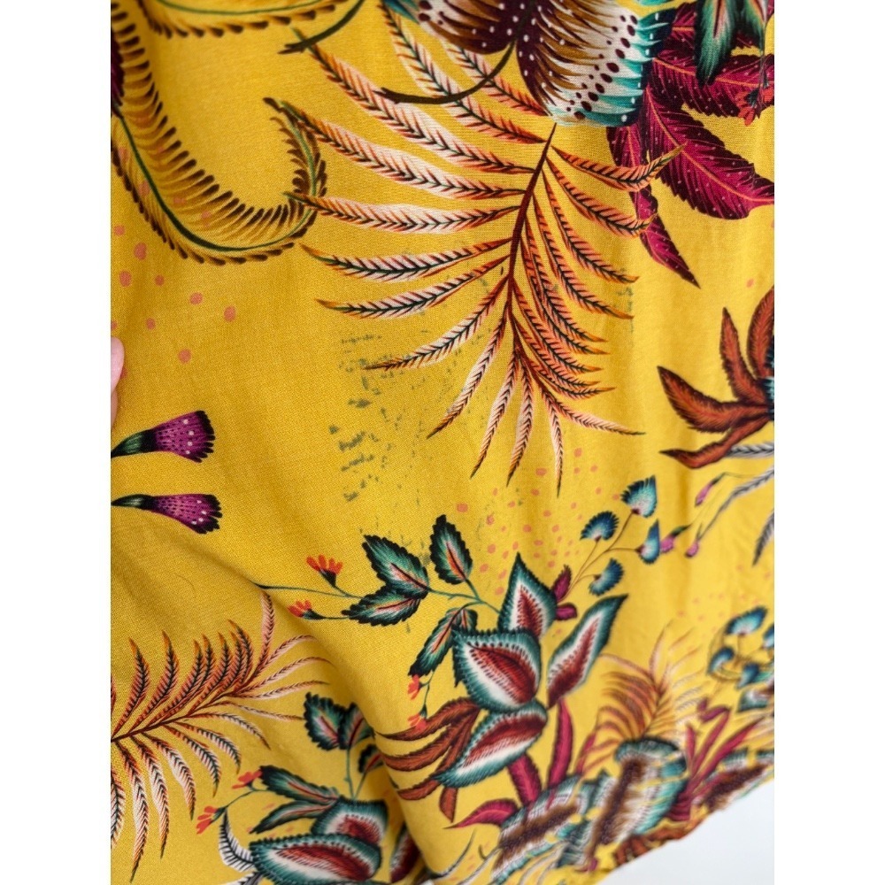 FARM Rio Yellow Floral Off-Shoulder Mini Dress - Picture 8 of 8